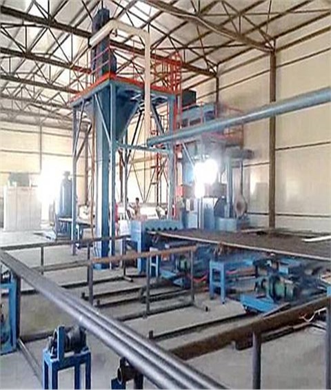 鋼管內壁噴砂機